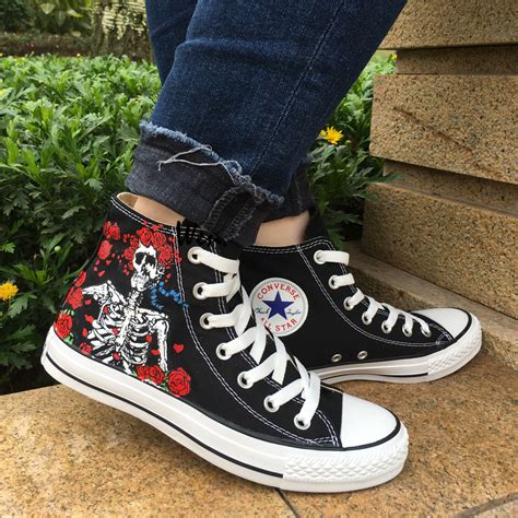 fake grateful dead shoes|grateful dead shoes converse.